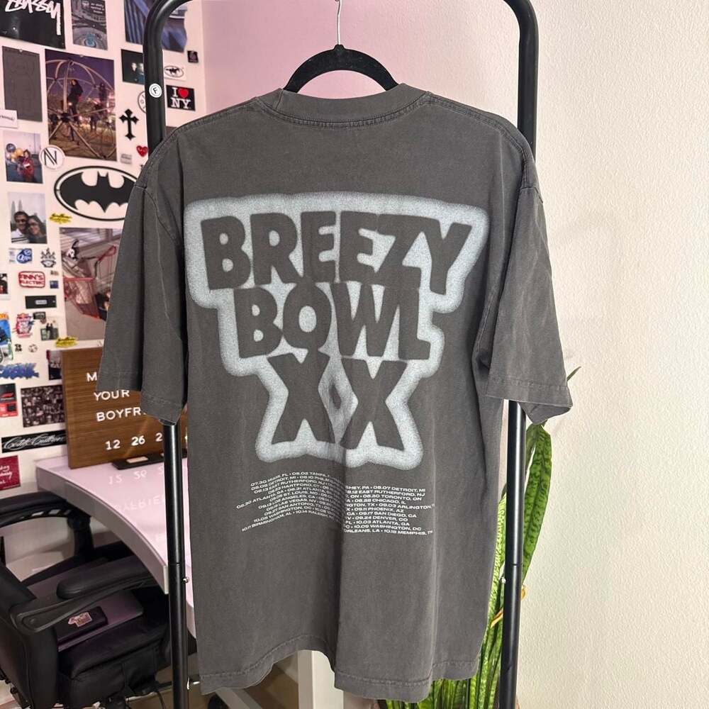 Chris Brown Breezy Bowl XX Graphic T-Shirt